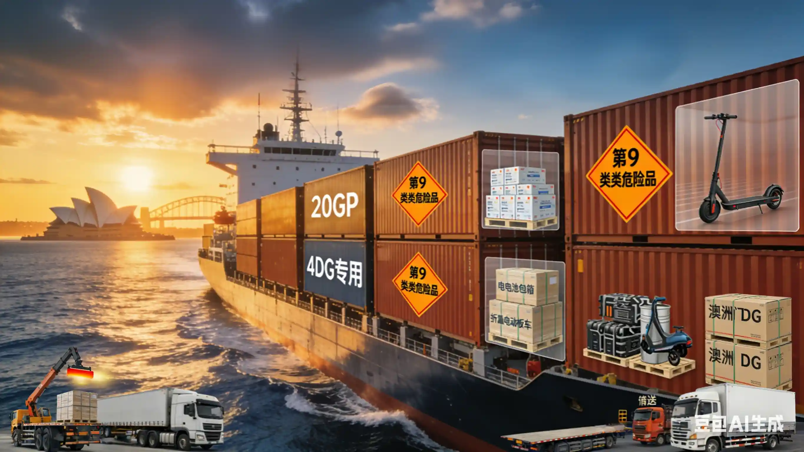 吉诚物流 - 澳洲DG海运专家